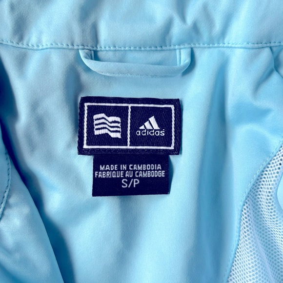 Adidas Climaproof Windbreaker Lightweight Jacket Women’s Size Small - Picture 5 of 10